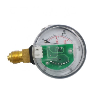 High precision parts external fuel gas pressure gauge