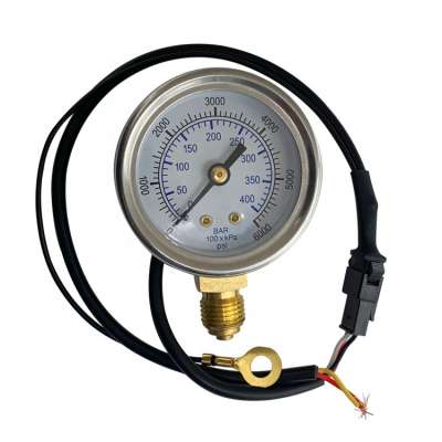 Stainless steel fuel pressure gauge cng gas manometer