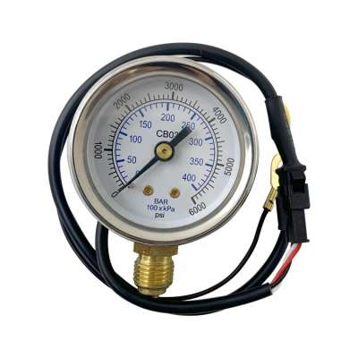 Used in cng vehicle 50 mm 12v cng pressure gauge