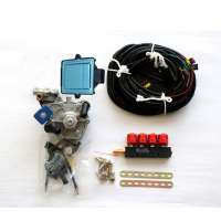 LPG sequential injection complete kits/Reducer ECU Injector rail